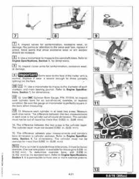 1999 "EE" Evinrude 5 thru 15 4-Stroke Service Repair Manual, P/N 787022, Page 138