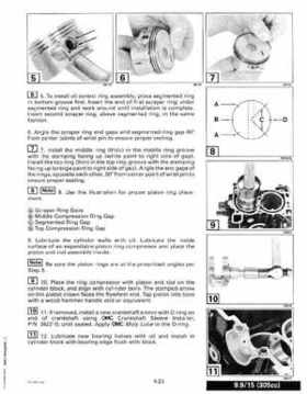 1999 "EE" Evinrude 5 thru 15 4-Stroke Service Repair Manual, P/N 787022, Page 142