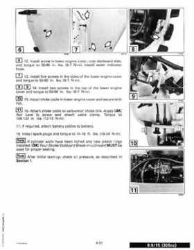 1999 "EE" Evinrude 5 thru 15 4-Stroke Service Repair Manual, P/N 787022, Page 148