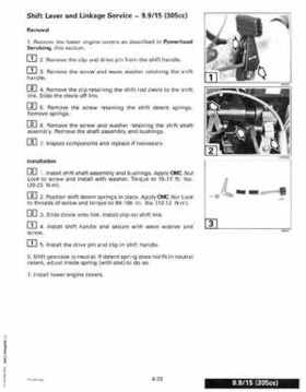 1999 "EE" Evinrude 5 thru 15 4-Stroke Service Repair Manual, P/N 787022, Page 150