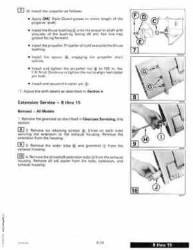 1999 "EE" Evinrude 5 thru 15 4-Stroke Service Repair Manual, P/N 787022, Page 258