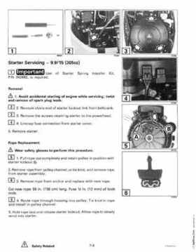 1999 "EE" Evinrude 5 thru 15 4-Stroke Service Repair Manual, P/N 787022, Page 276