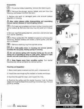 1999 "EE" Evinrude 5 thru 15 4-Stroke Service Repair Manual, P/N 787022, Page 277
