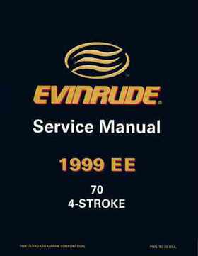 1999 "EE" Evinrude 70HP 4-Stroke Service Repair Manual, P/N 787023, Page 1
