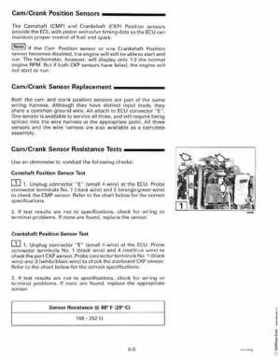 1999 "EE" Evinrude 70HP 4-Stroke Service Repair Manual, P/N 787023, Page 87