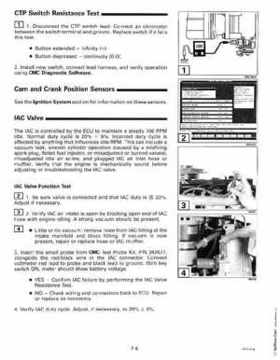 1999 "EE" Evinrude 70HP 4-Stroke Service Repair Manual, P/N 787023, Page 93