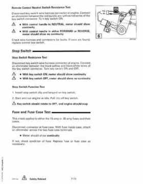 1999 "EE" Evinrude 70HP 4-Stroke Service Repair Manual, P/N 787023, Page 100