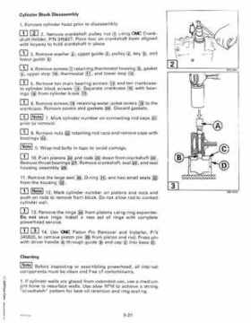 1999 "EE" Evinrude 70HP 4-Stroke Service Repair Manual, P/N 787023, Page 125
