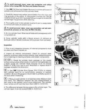 1999 "EE" Evinrude 70HP 4-Stroke Service Repair Manual, P/N 787023, Page 126