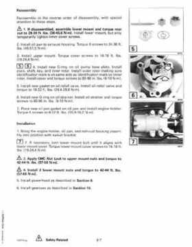 1999 "EE" Evinrude 70HP 4-Stroke Service Repair Manual, P/N 787023, Page 144