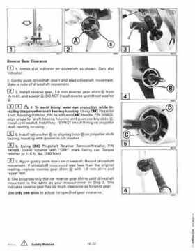 1999 "EE" Evinrude 70HP 4-Stroke Service Repair Manual, P/N 787023, Page 168