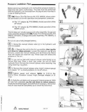 1999 "EE" Evinrude 70HP 4-Stroke Service Repair Manual, P/N 787023, Page 191