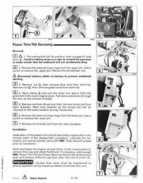 1999 "EE" Evinrude 70HP 4-Stroke Service Repair Manual, P/N 787023, Page 193