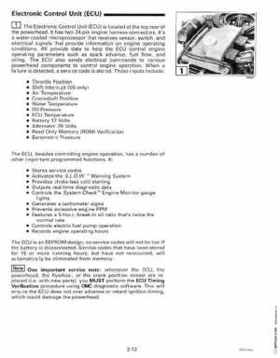 1999 "EE" 90, 115 FFI, 150, 175 V4, V6 FFI Outboards Service Repair Manual, P/N 787024, Page 57