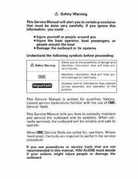 1999 Evinrude "EE" Electric Outboards Service Repair Manual, P/N 787021, Page 2