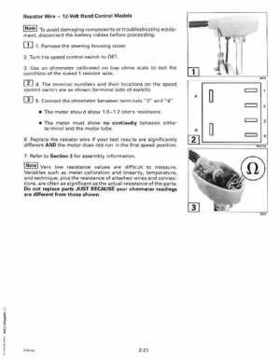 1999 Evinrude "EE" Electric Outboards Service Repair Manual, P/N 787021, Page 38