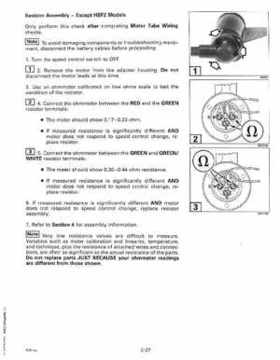 1999 Evinrude "EE" Electric Outboards Service Repair Manual, P/N 787021, Page 44