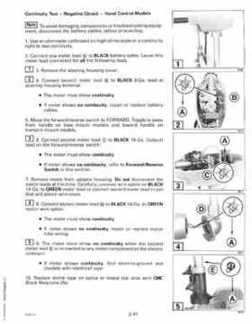 1999 Evinrude "EE" Electric Outboards Service Repair Manual, P/N 787021, Page 58