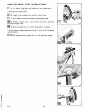 1999 Evinrude "EE" Electric Outboards Service Repair Manual, P/N 787021, Page 70