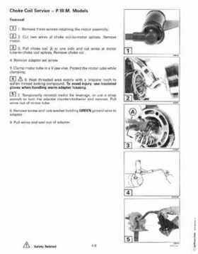 1999 Evinrude "EE" Electric Outboards Service Repair Manual, P/N 787021, Page 99