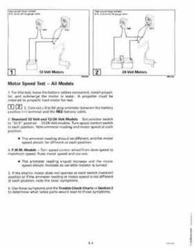 1999 Evinrude "EE" Electric Outboards Service Repair Manual, P/N 787021, Page 109