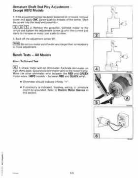1999 Evinrude "EE" Electric Outboards Service Repair Manual, P/N 787021, Page 110