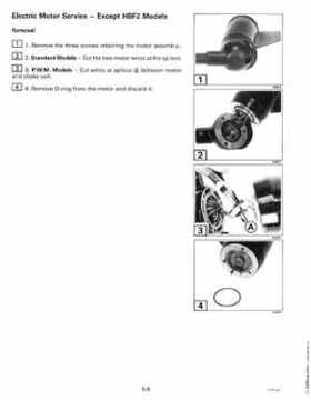1999 Evinrude "EE" Electric Outboards Service Repair Manual, P/N 787021, Page 113