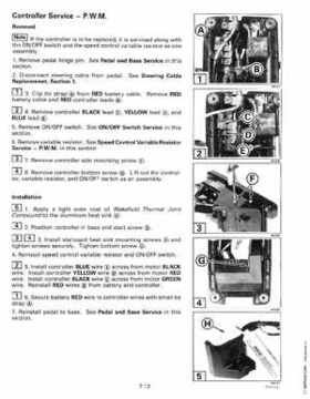 1999 Evinrude "EE" Electric Outboards Service Repair Manual, P/N 787021, Page 147