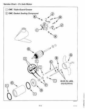 1999 Evinrude "EE" Electric Outboards Service Repair Manual, P/N 787021, Page 178