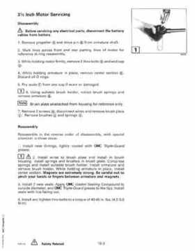 1999 Evinrude "EE" Electric Outboards Service Repair Manual, P/N 787021, Page 179