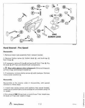 1999 Evinrude "EE" Electric Outboards Service Repair Manual, P/N 787021, Page 187