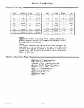 1999 EE Johnson Outboards 25, 35 3-Cylinder Service Repair Manual P/N 787029, Page 9