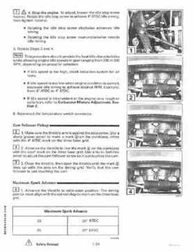 1999 EE Johnson Outboards 25, 35 3-Cylinder Service Repair Manual P/N 787029, Page 40