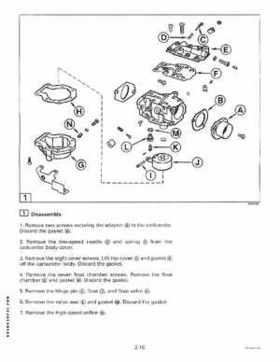 1999 EE Johnson Outboards 25, 35 3-Cylinder Service Repair Manual P/N 787029, Page 65