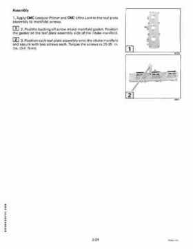 1999 EE Johnson Outboards 25, 35 3-Cylinder Service Repair Manual P/N 787029, Page 73