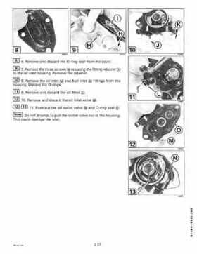 1999 EE Johnson Outboards 25, 35 3-Cylinder Service Repair Manual P/N 787029, Page 76