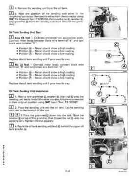 1999 EE Johnson Outboards 25, 35 3-Cylinder Service Repair Manual P/N 787029, Page 83