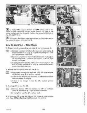 1999 EE Johnson Outboards 25, 35 3-Cylinder Service Repair Manual P/N 787029, Page 84