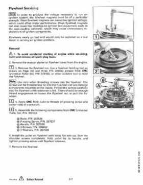 1999 EE Johnson Outboards 25, 35 3-Cylinder Service Repair Manual P/N 787029, Page 93
