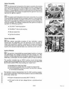 1999 EE Johnson Outboards 25, 35 3-Cylinder Service Repair Manual P/N 787029, Page 98