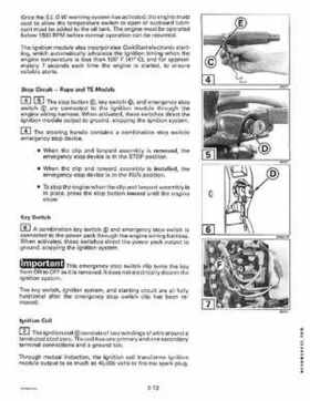 1999 EE Johnson Outboards 25, 35 3-Cylinder Service Repair Manual P/N 787029, Page 99