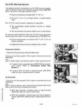 1999 EE Johnson Outboards 25, 35 3-Cylinder Service Repair Manual P/N 787029, Page 106