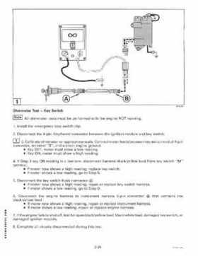 1999 EE Johnson Outboards 25, 35 3-Cylinder Service Repair Manual P/N 787029, Page 112