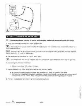 1999 EE Johnson Outboards 25, 35 3-Cylinder Service Repair Manual P/N 787029, Page 115