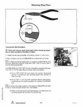 1999 EE Johnson Outboards 25, 35 3-Cylinder Service Repair Manual P/N 787029, Page 122
