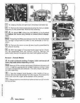 1999 EE Johnson Outboards 25, 35 3-Cylinder Service Repair Manual P/N 787029, Page 126