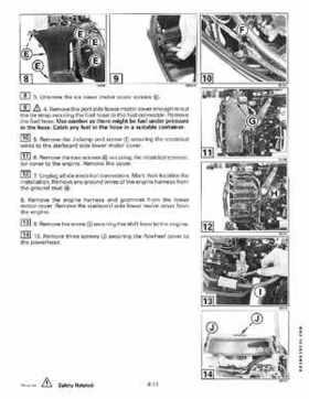 1999 EE Johnson Outboards 25, 35 3-Cylinder Service Repair Manual P/N 787029, Page 127