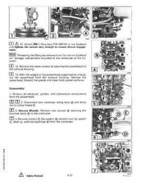 1999 EE Johnson Outboards 25, 35 3-Cylinder Service Repair Manual P/N 787029, Page 128