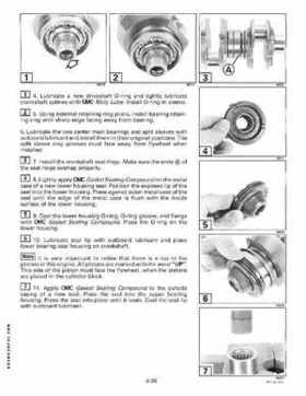 1999 EE Johnson Outboards 25, 35 3-Cylinder Service Repair Manual P/N 787029, Page 136