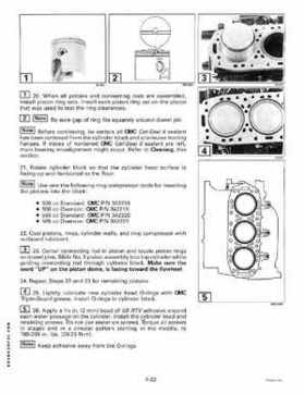 1999 EE Johnson Outboards 25, 35 3-Cylinder Service Repair Manual P/N 787029, Page 138